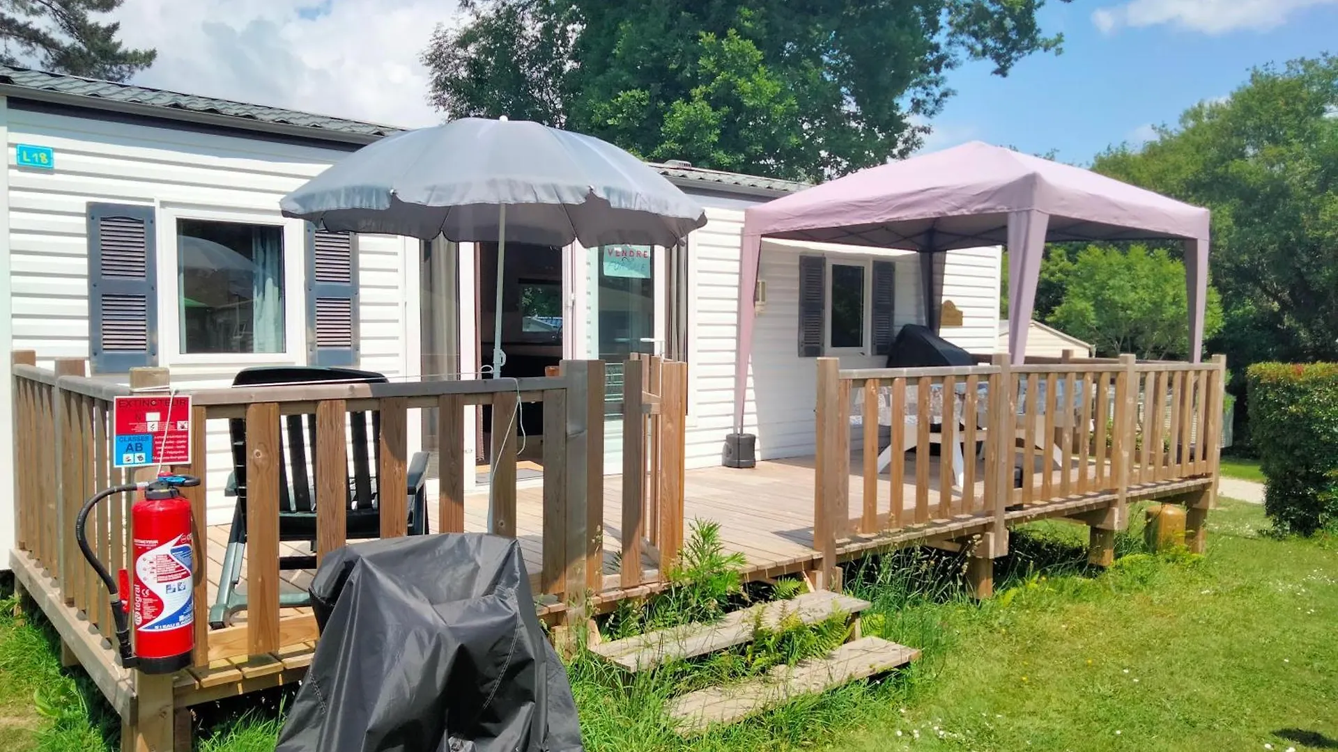 Camping Paradis Du Quinquis - Mh 3 Chambres Клоар-Карноэ 0*,  Франция